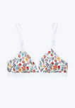 SLEEPY JONES | Liberty Hepworth Triangle Bra in Edenham Floral / XS-Edenham Floral