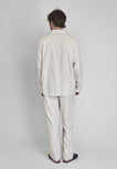 Henry Pajama Set in Twill Stripe