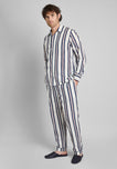 Henry Pajama Set in Nautical Regimental Stripe