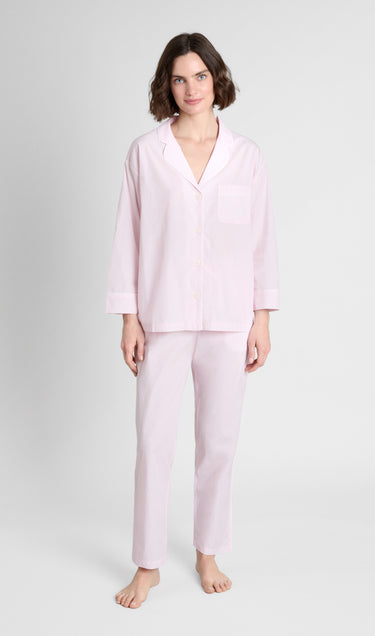 Marina Pajama Set in Pink End on End