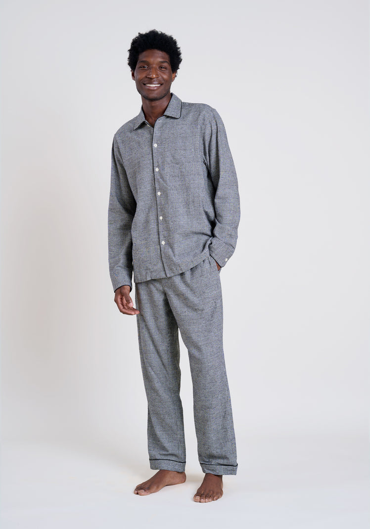 Henry Pajama Set in Glenn Plaid Flannel – Sleepy Jones