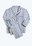 Marina Pajama Set in Ribbon Stripe