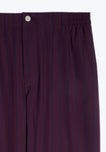 Marcel Pajama Pant in Plum Pinstripe