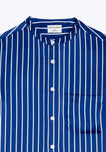 Sleepy Jones x goop Silk Georgia Kaftan in Tie Stripe
