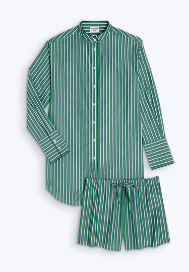 Sleepy Jones x goop Jo Lounge Set in Shadow Stripe
