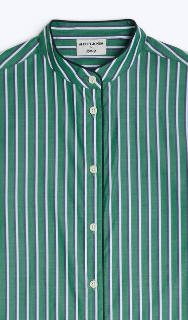 Sleepy Jones x goop Jo Lounge Set in Shadow Stripe