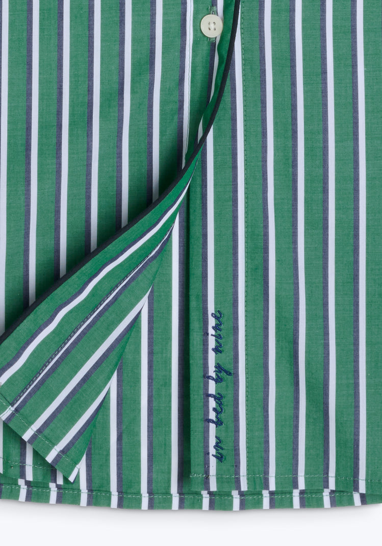 Sleepy Jones x goop Jo Lounge Set in Shadow Stripe