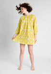 Lily Night Dress in Sunshine Floral