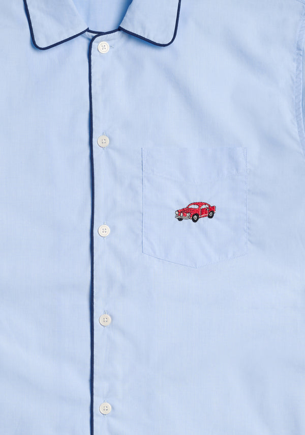 Collector's Edition Henry Pajama Set in Red Alfa Romeo Embroidery