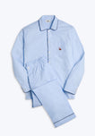 Collector's Edition Henry Pajama Set in Hand-Embroidered Push Mower