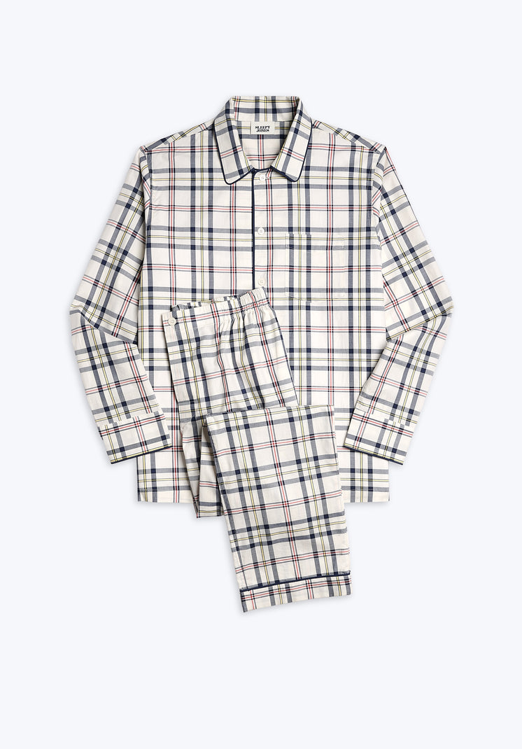Henry Pajama Set in Madras Plaid