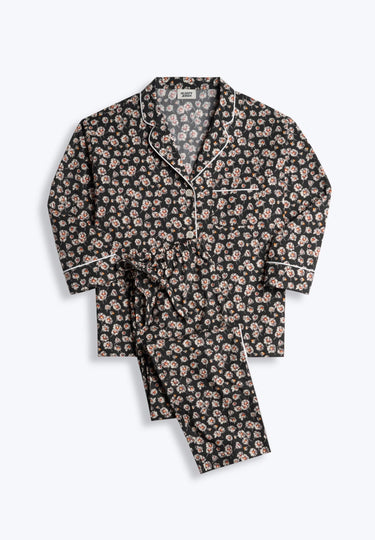 Marina Pajama Set in Daisy Print