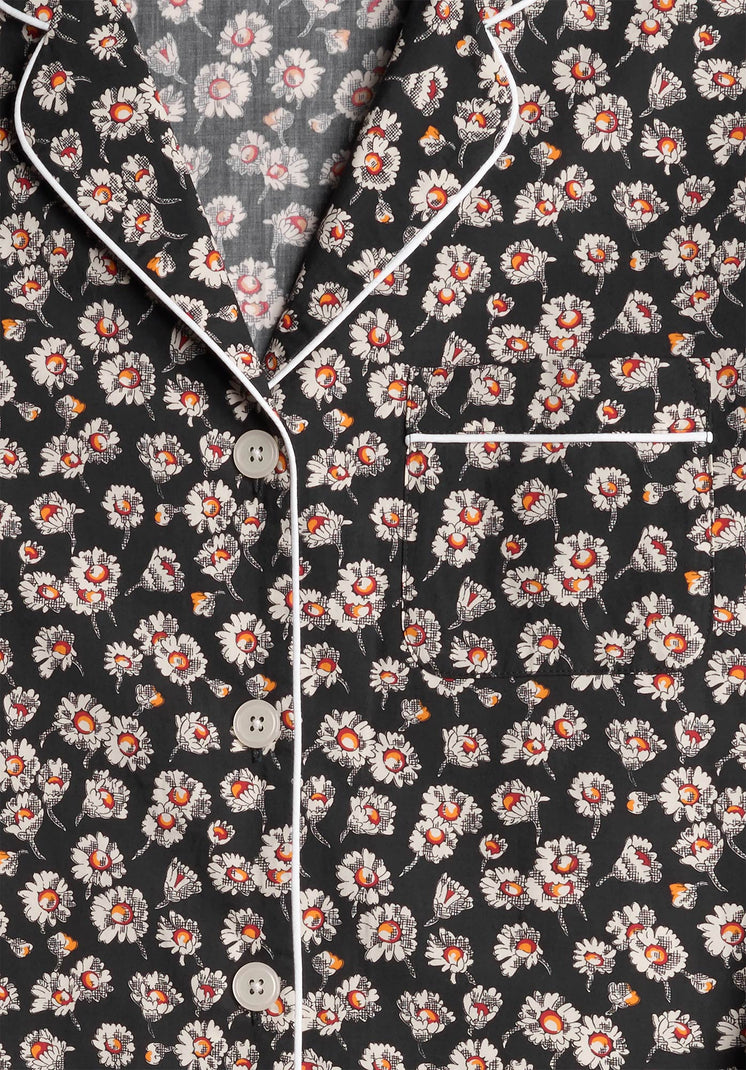 Marina Pajama Set in Daisy Print