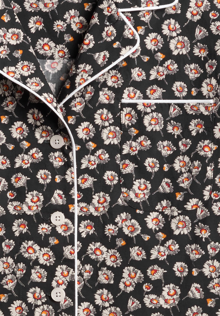 Corita Pajama Set in Daisy Print