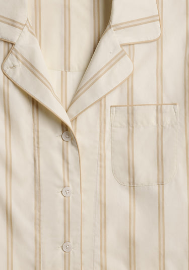 Corita Set in Sand & Cream Stripe