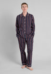 Henry Pajama Set in Marine Stripe