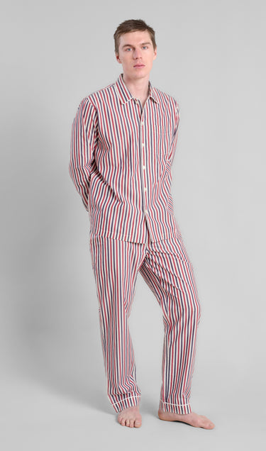 Henry Pajama Set in Americana Stripe