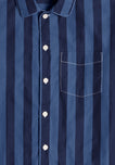 Henry Pajama Set in Blue Cabana Stripe