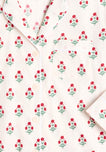 Marina Pajama Set in Poppy Print