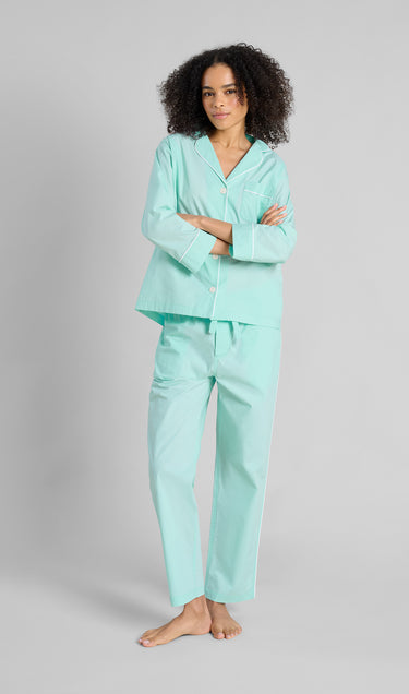 Marina Pajama Set in Bonaire Blue