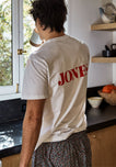 Sleepy Jones Logo T-Shirt in White