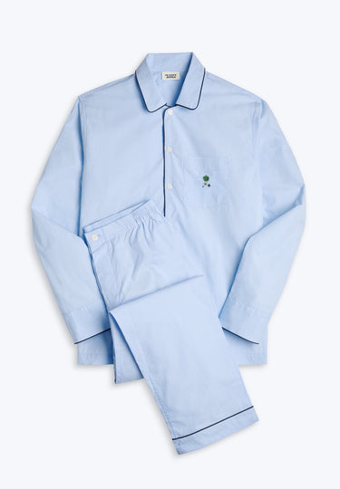Collector's Edition Henry Pajama Set in Hand-Embroidered Weber Grill