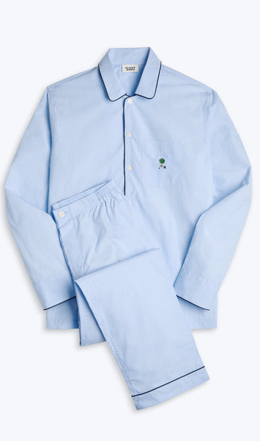 Collector's Edition Henry Pajama Set in Hand-Embroidered Weber Grill