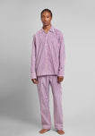Henry Pajama Set in Red & Blue Multistripe
