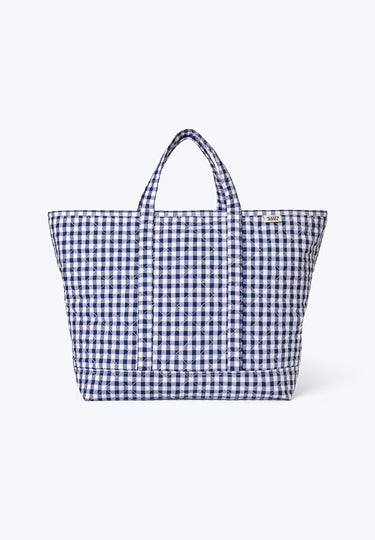 Weekender Bag in Quilted Gingham