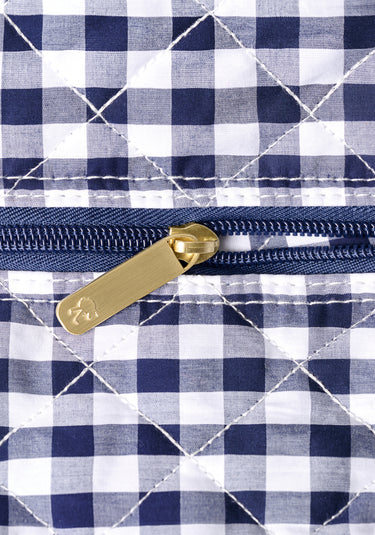 Weekender Bag in Quilted Gingham