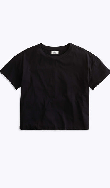 SLEEPY JONES | Agnes T-Shirt in Black - Women's Loungewear Tops