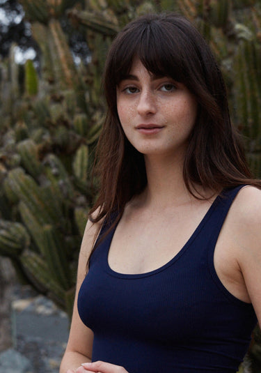 Alex Tank Top in Navy