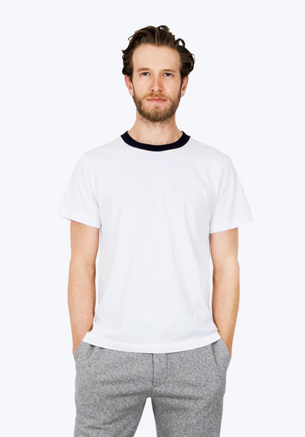 SLEEPY JONES | The Andre T-Shirt in White