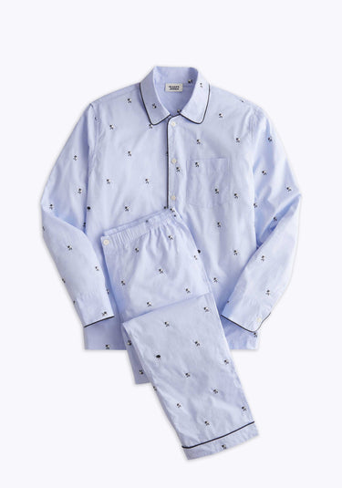 SLEEPY JONES | Henry Pajama Set in Black Sheep - [product-type]