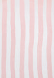 Marianne Long Robe in Pink & White Painted Stripe