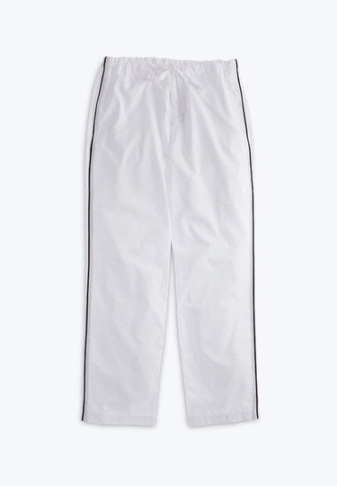 Marina Pajama Pant in White End on End