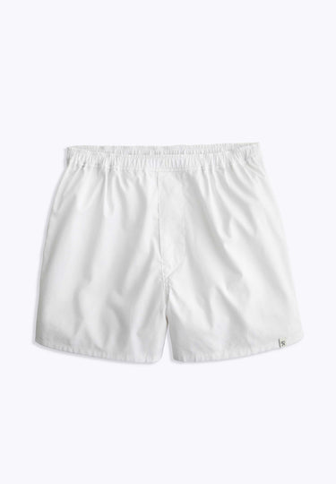 SLEEPY JONES | Penn Short in White Oxford - [product-type]