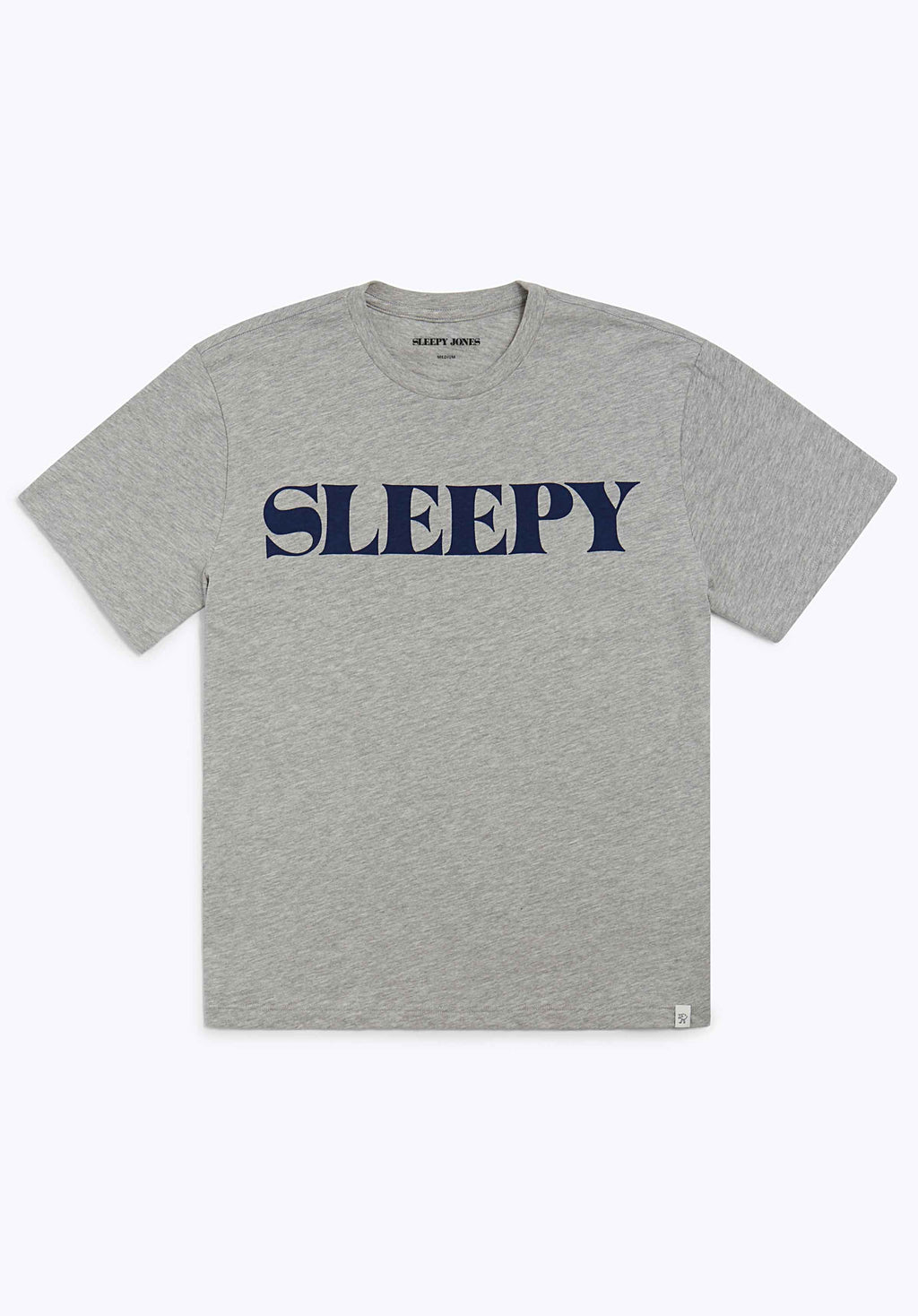 SLEEPY JONES Sleepy Jones Logo TShirt in Grey