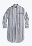 SLEEPY JONES | Frankie Night Shirt in Navy Breton Stripe