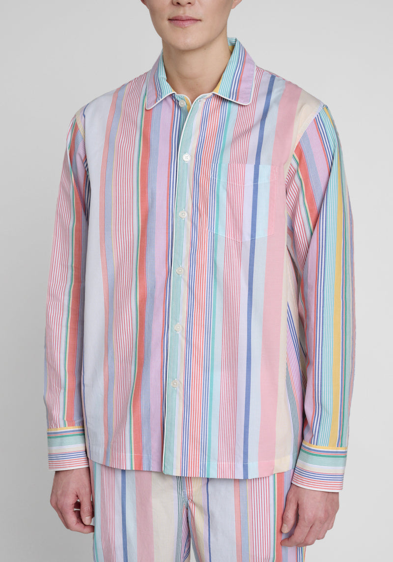 Henry Pajama Set in Vintage Stripe