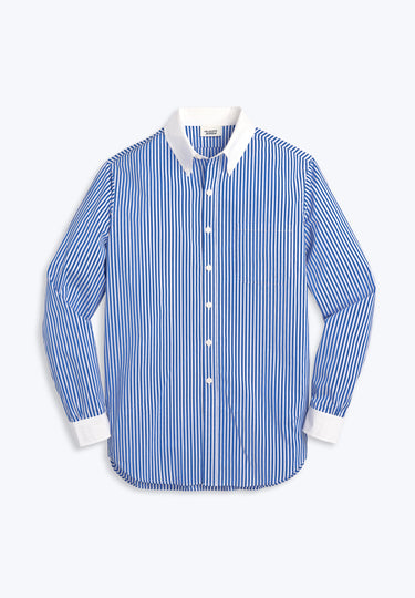 Penn Shirt in Colorblock Bengal Stripe