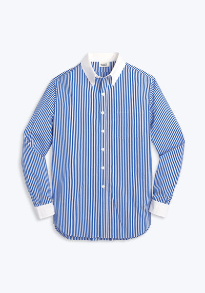 SLEEPY JONES | Penn Shirt in Colorblock Bengal Stripe – Sleepy Jones