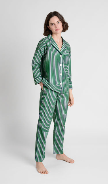 Marina Pajama Set in Shadow Stripe