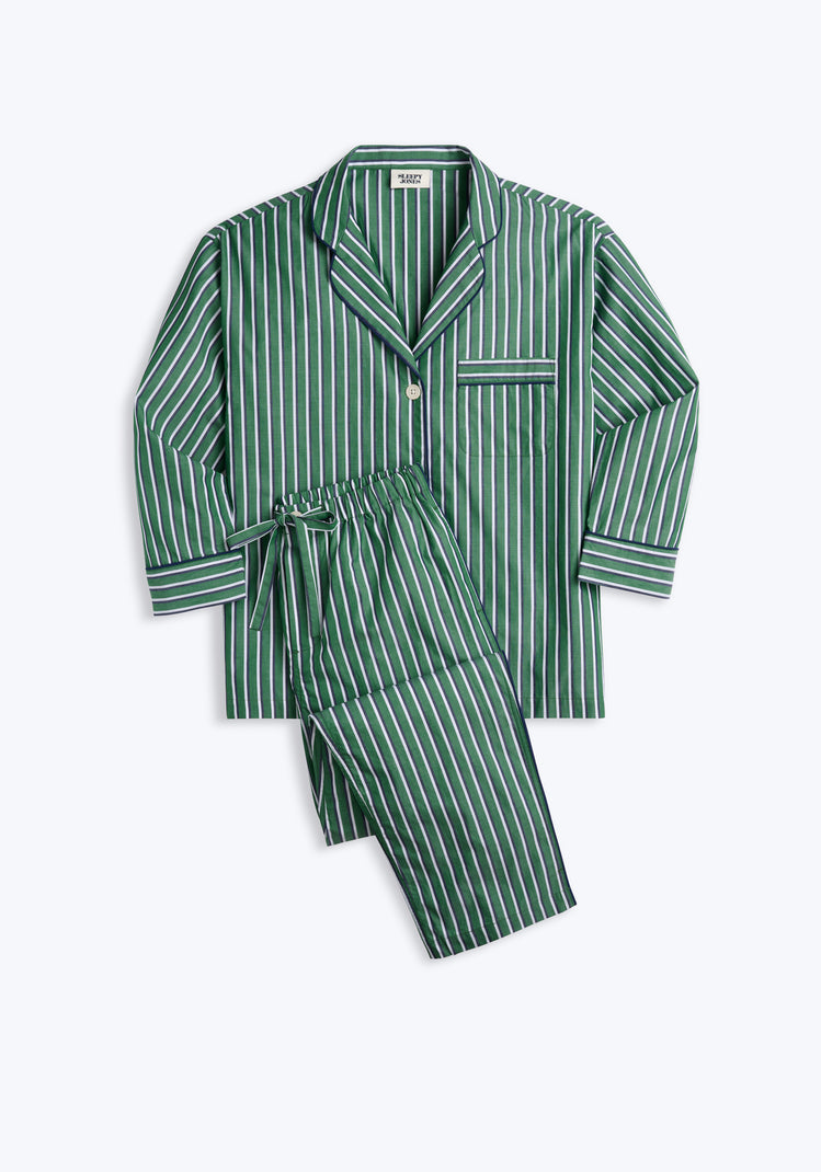 SLEEPY JONES  Marina Pajama Set in Multi Madras Plaid – Sleepy Jones