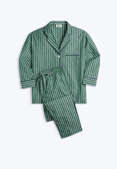 Marina Pajama Set in Shadow Stripe