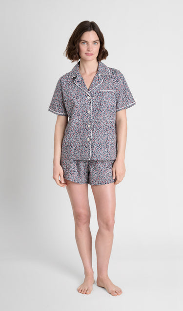 Corita Set in Bed of Roses Navy